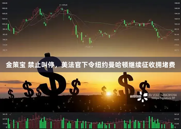 金策宝 禁止叫停，美法官下令纽约曼哈顿继续征收拥堵费