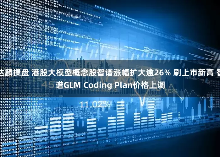 达麟操盘 港股大模型概念股智谱涨幅扩大逾26% 刷上市新高 智谱GLM Coding Plan价格上调