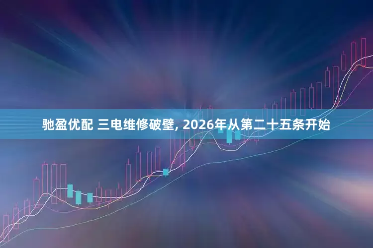 驰盈优配 三电维修破壁, 2026年从第二十五条开始